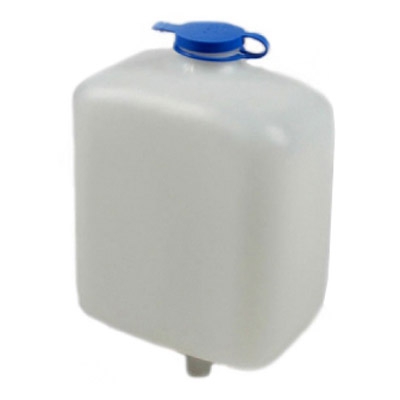 Kunststoffbehälter - 2 Liter - für Öl - inkl. Deckel
