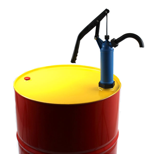 Alkohol und mehr Pumpen von Benzin Wasser rotierende Ölfasspumpe für Werkstätten in der Werkstatt Ljings Tragbare Hand-Siphon-Kraftstoffpumpe für Diesel mit Saugrohr 