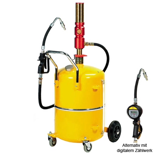 Druckluft Öl-Befüllgerät - 65 L Behälter