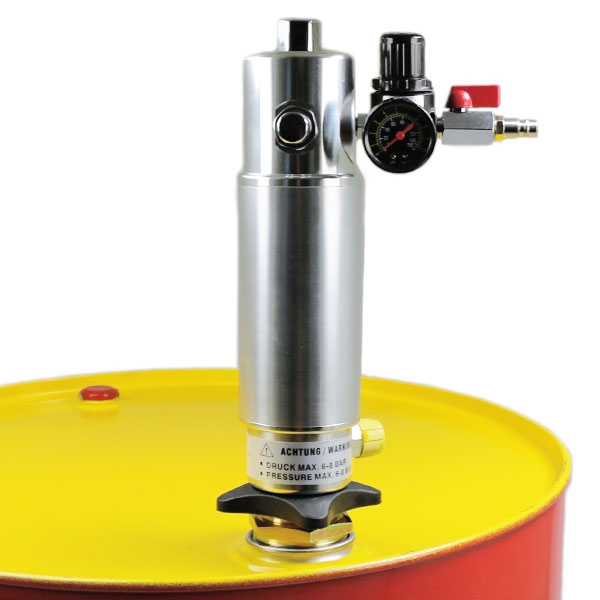 Druckluft-Ölfasspumpe - max. 11 l/min - max. 7 bar - für Ölfässer bis 200 l