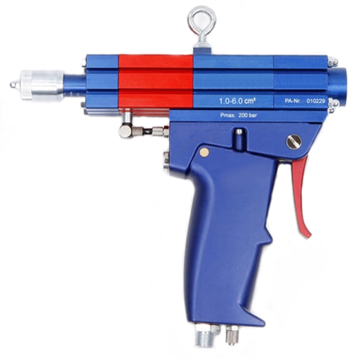 Fettpistole mit Mengenvorwahl - Handgriff Horizontal - 1.00 bis 6.00 cm³